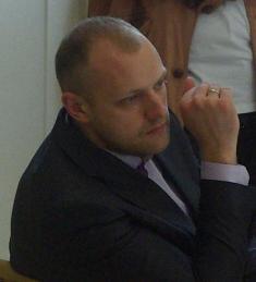 "Discounter Clothing" pārstāvis Gustavs Dreimanis